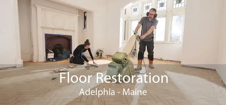 Floor Restoration Adelphia - Maine