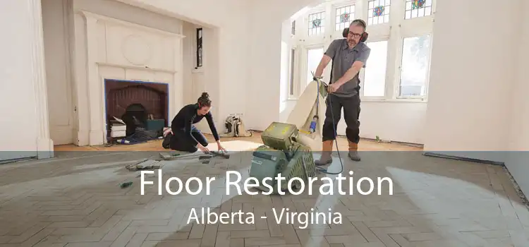 Floor Restoration Alberta - Virginia