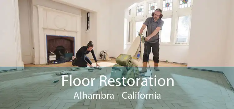 Floor Restoration Alhambra - California