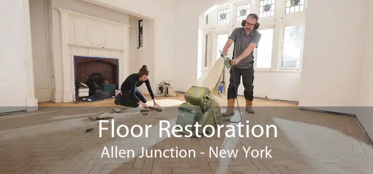 Floor Restoration Allen Junction - New York
