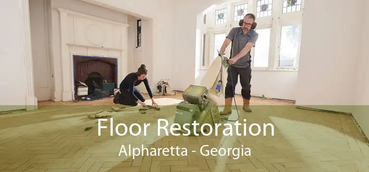 Floor Restoration Alpharetta - Georgia
