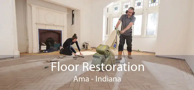 Floor Restoration Ama - Indiana