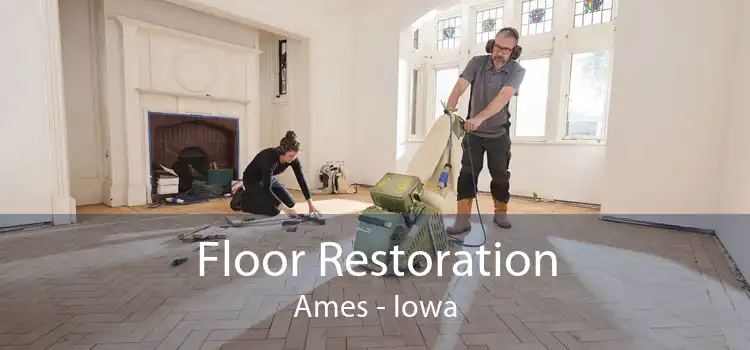 Floor Restoration Ames - Iowa