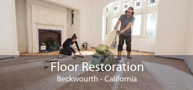 Floor Restoration Beckwourth - California