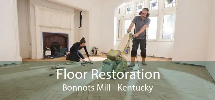 Floor Restoration Bonnots Mill - Kentucky