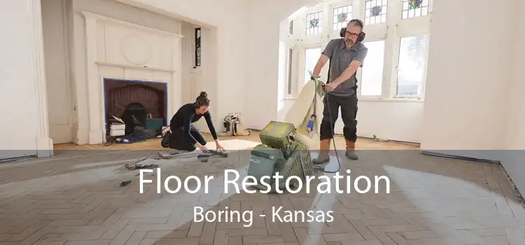 Floor Restoration Boring - Kansas