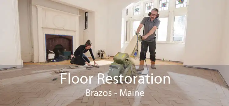 Floor Restoration Brazos - Maine
