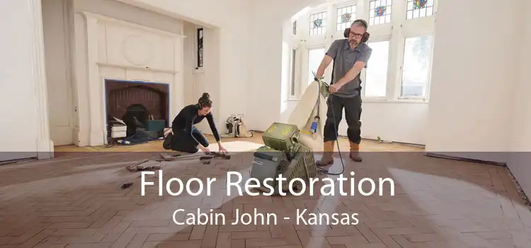 Floor Restoration Cabin John - Kansas