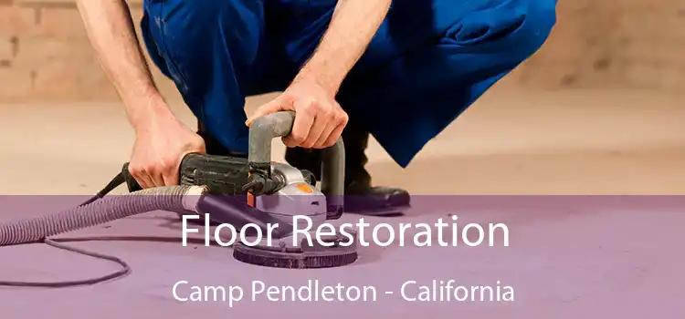 Floor Restoration Camp Pendleton - California