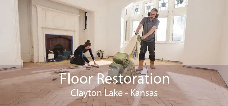 Floor Restoration Clayton Lake - Kansas