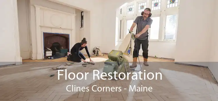 Floor Restoration Clines Corners - Maine