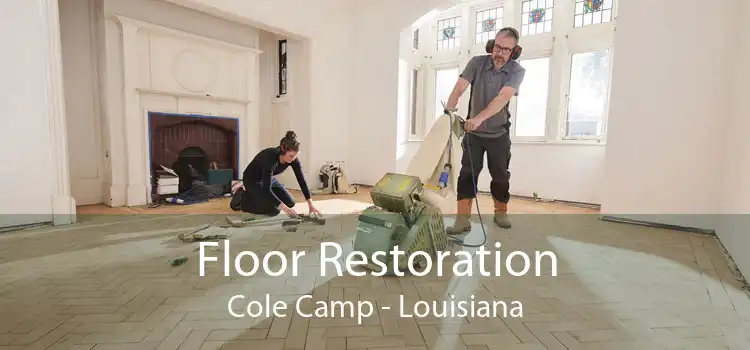Floor Restoration Cole Camp - Louisiana