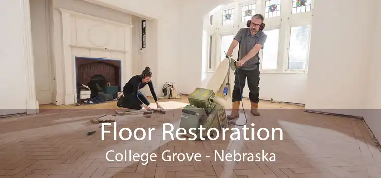 Floor Restoration College Grove - Nebraska