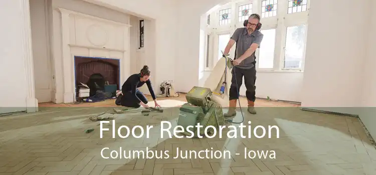 Floor Restoration Columbus Junction - Iowa