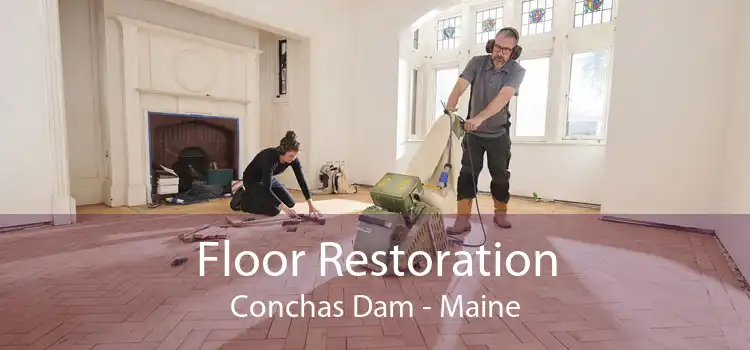 Floor Restoration Conchas Dam - Maine
