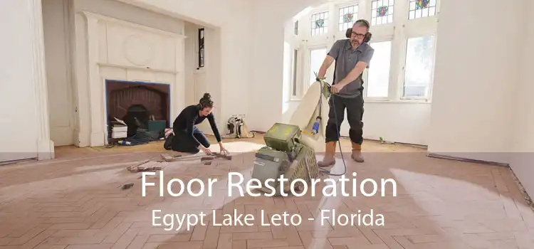 Floor Restoration Egypt Lake Leto - Florida