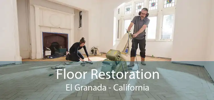 Floor Restoration El Granada - California
