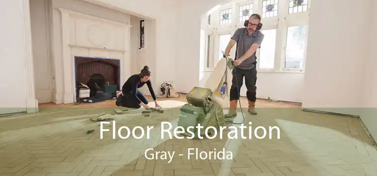 Floor Restoration Gray - Florida