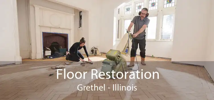 Floor Restoration Grethel - Illinois