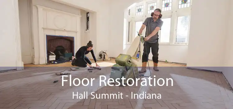 Floor Restoration Hall Summit - Indiana