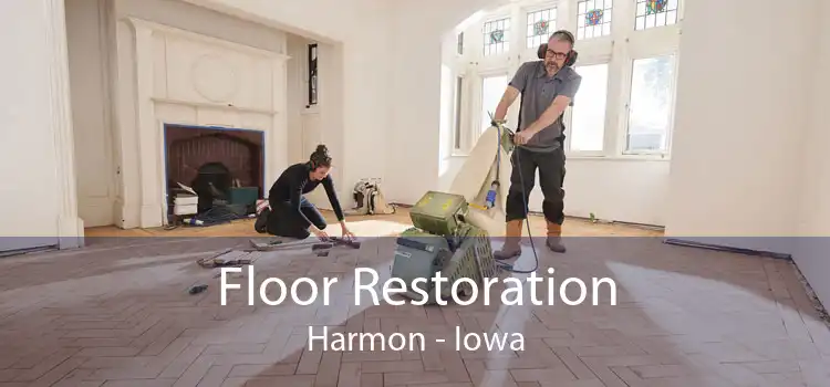 Floor Restoration Harmon - Iowa