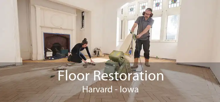 Floor Restoration Harvard - Iowa