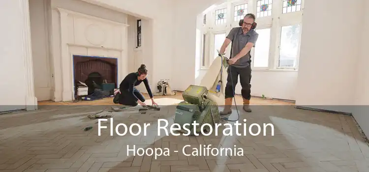 Floor Restoration Hoopa - California