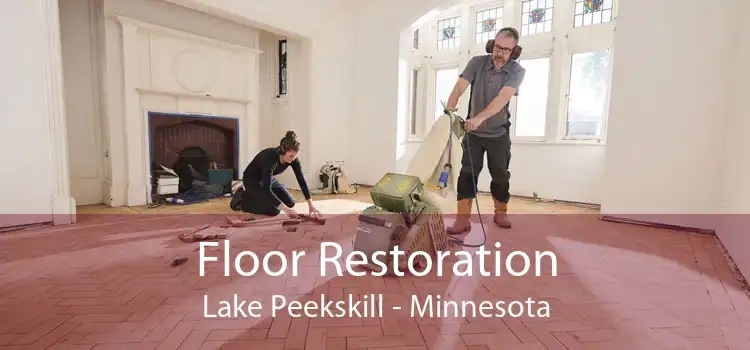 Floor Restoration Lake Peekskill - Minnesota