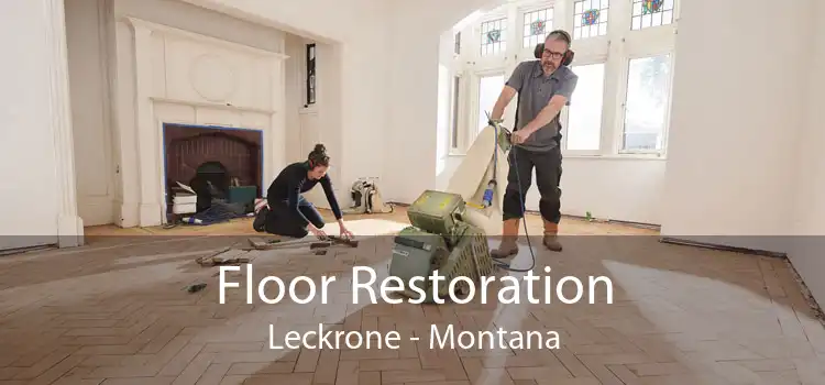 Floor Restoration Leckrone - Montana