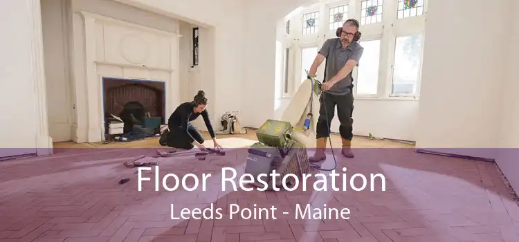 Floor Restoration Leeds Point - Maine