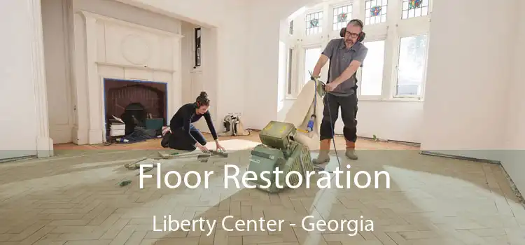 Floor Restoration Liberty Center - Georgia