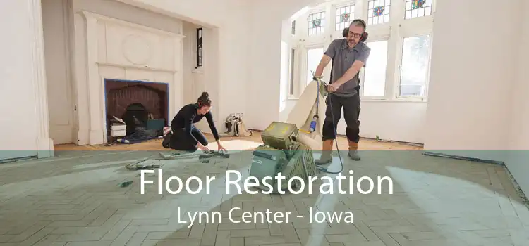 Floor Restoration Lynn Center - Iowa