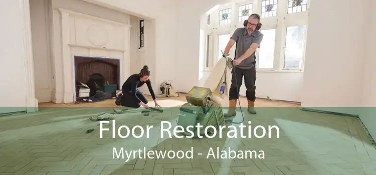 Floor Restoration Myrtlewood - Alabama