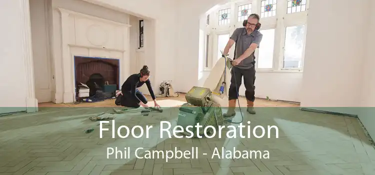 Floor Restoration Phil Campbell - Alabama