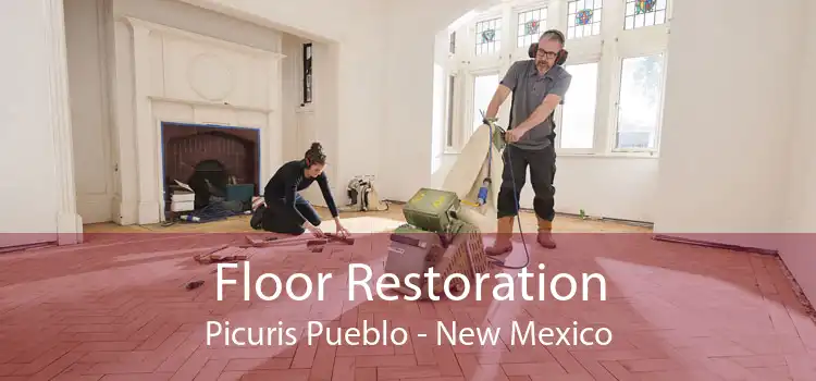Floor Restoration Picuris Pueblo - New Mexico