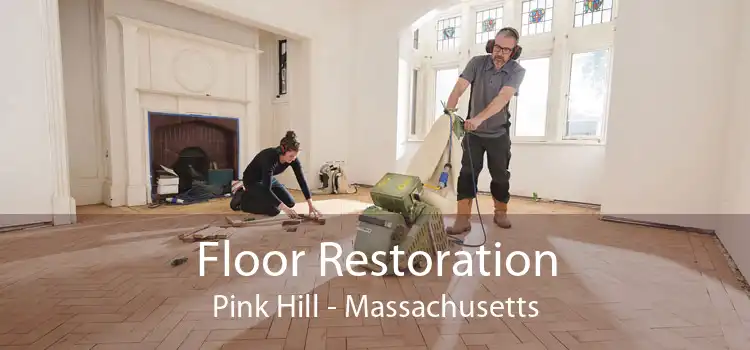 Floor Restoration Pink Hill - Massachusetts