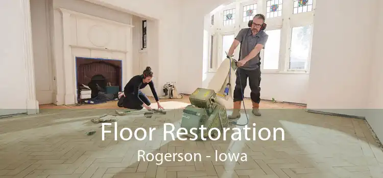 Floor Restoration Rogerson - Iowa