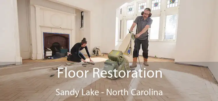 Floor Restoration Sandy Lake - North Carolina