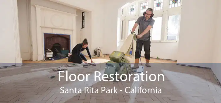 Floor Restoration Santa Rita Park - California