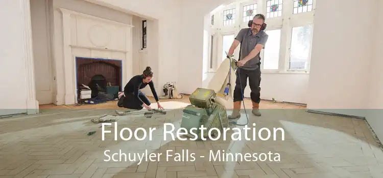 Floor Restoration Schuyler Falls - Minnesota
