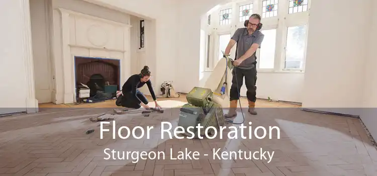 Floor Restoration Sturgeon Lake - Kentucky