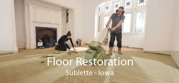 Floor Restoration Sublette - Iowa