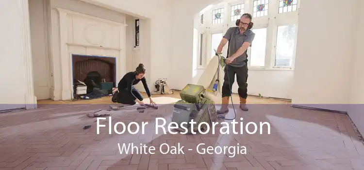 Floor Restoration White Oak - Georgia