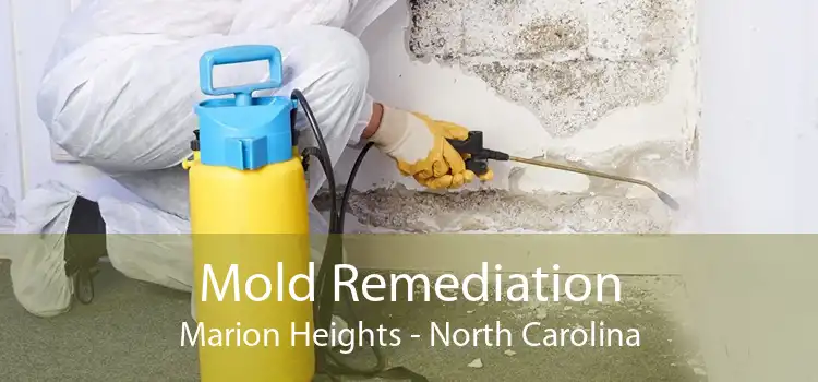 Mold Remediation Marion Heights - North Carolina