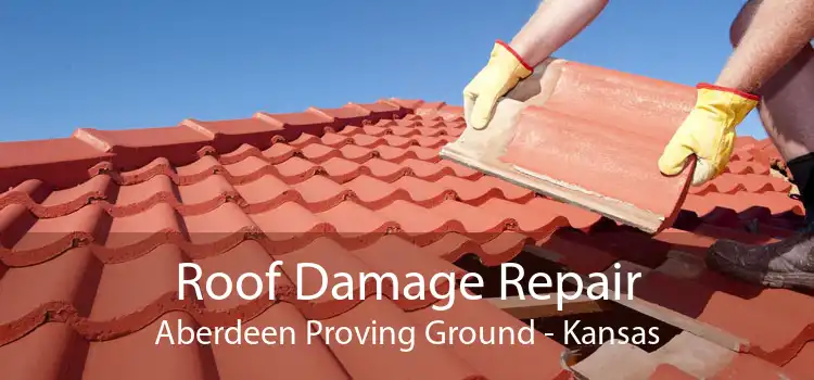 Roof Damage Repair Aberdeen Proving Ground - Kansas