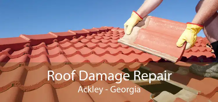 Roof Damage Repair Ackley - Georgia