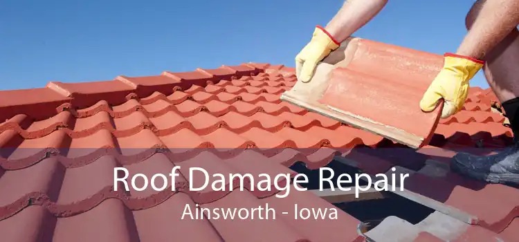 Roof Damage Repair Ainsworth - Iowa