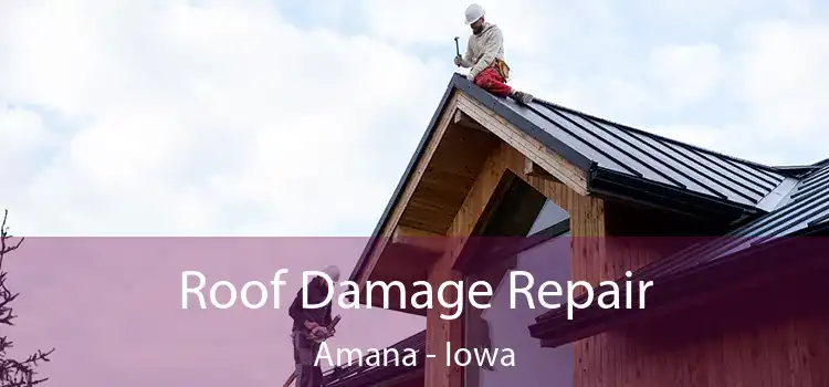 Roof Damage Repair Amana - Iowa