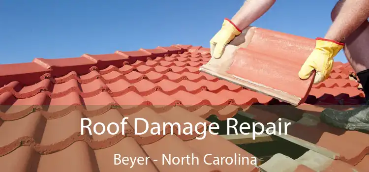 Roof Damage Repair Beyer - North Carolina