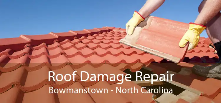 Roof Damage Repair Bowmanstown - North Carolina
